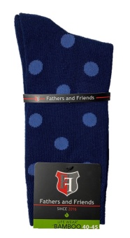 Fathers & Friends Dots Bamboo 40-45